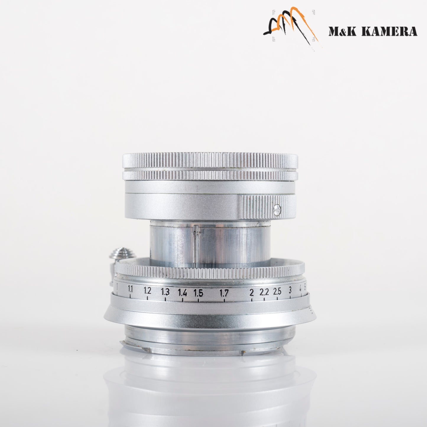 LEITZ Leica Summicron M 50mm/F2.0 Ver.I Lens Yr.1954 Germany #11997