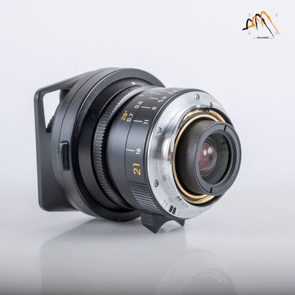 Leica Elmarit-M 21mm/F2.8 ASPH Black Lens Yr.2007 Germany 11135 #88274