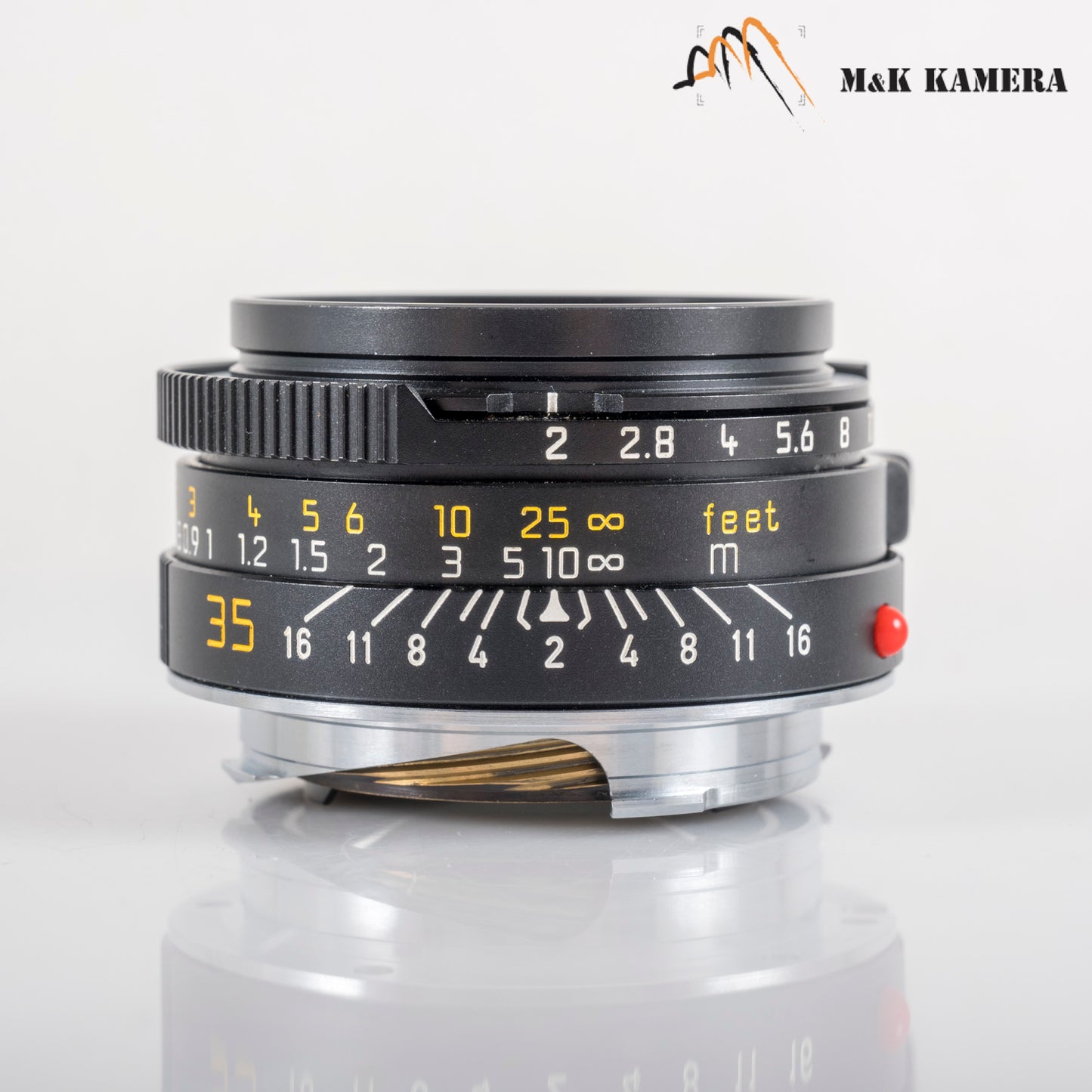 Leica Summicron-M 35mm/F2.0 Ver.4 7 Elements Black Lens Yr.1991 Germany 11310 #11993