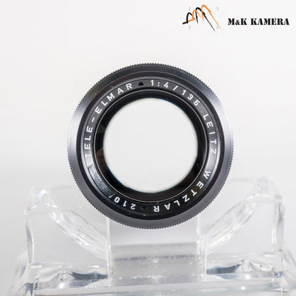 LEITZ Leica Tele-Elmar M 135mm/F4.0 E39 Lens Yr.1965 Germany 11851 #11996