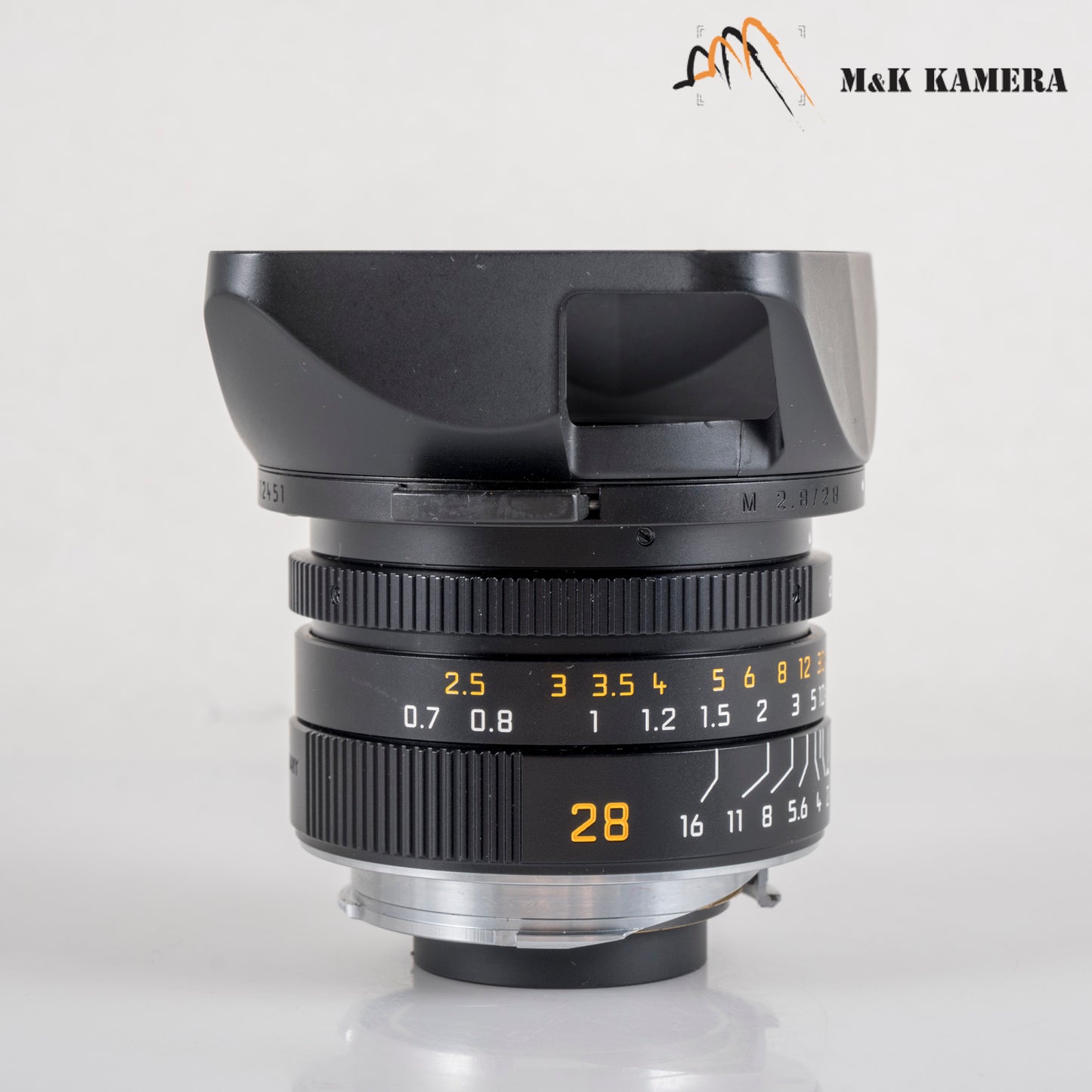 Leica Summicron-M 28mm/F2.0 ASPH Black Lens Germany 11604 #88911