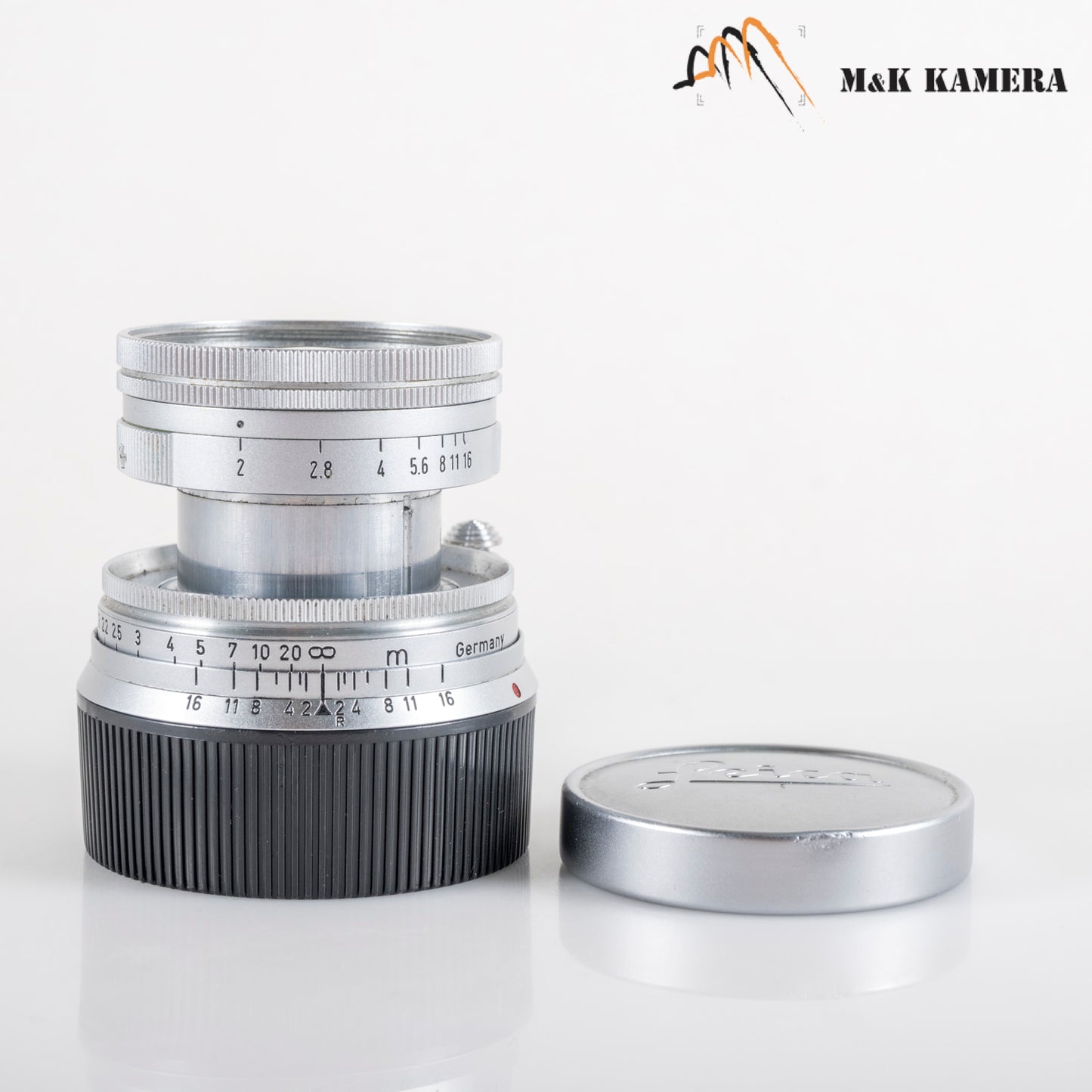 LEITZ Leica Summicron M 50mm/F2.0 Ver.I Lens Yr.1954 Germany #11997