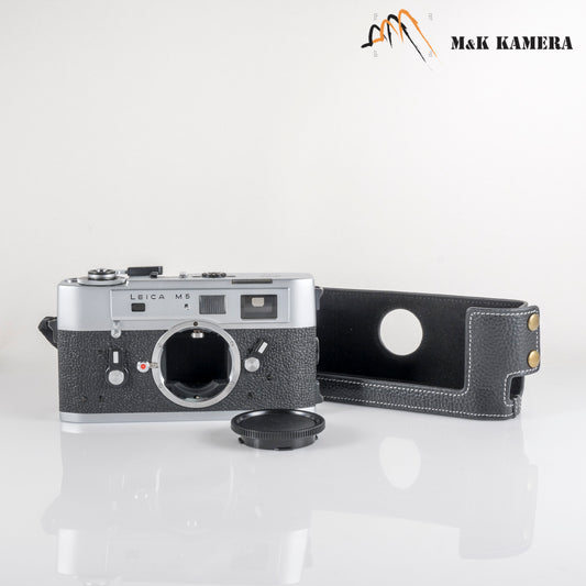 Leica M5 Silver Film Rangefinder Camera #23877
