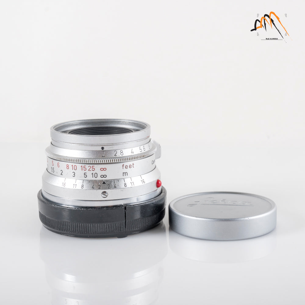 LEITZ Leica Summicron-M 35mm/F2.0 Ver.I 8 Elements Lens Yr.1959 Canada #11616