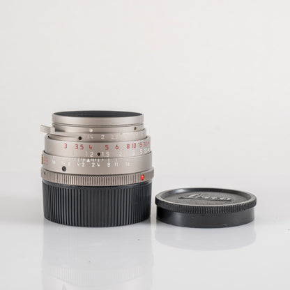 Leica Summilux M 35mm/F1.4 Pre-A Titanium Lens Yr.1992 Germany 11860 #11874