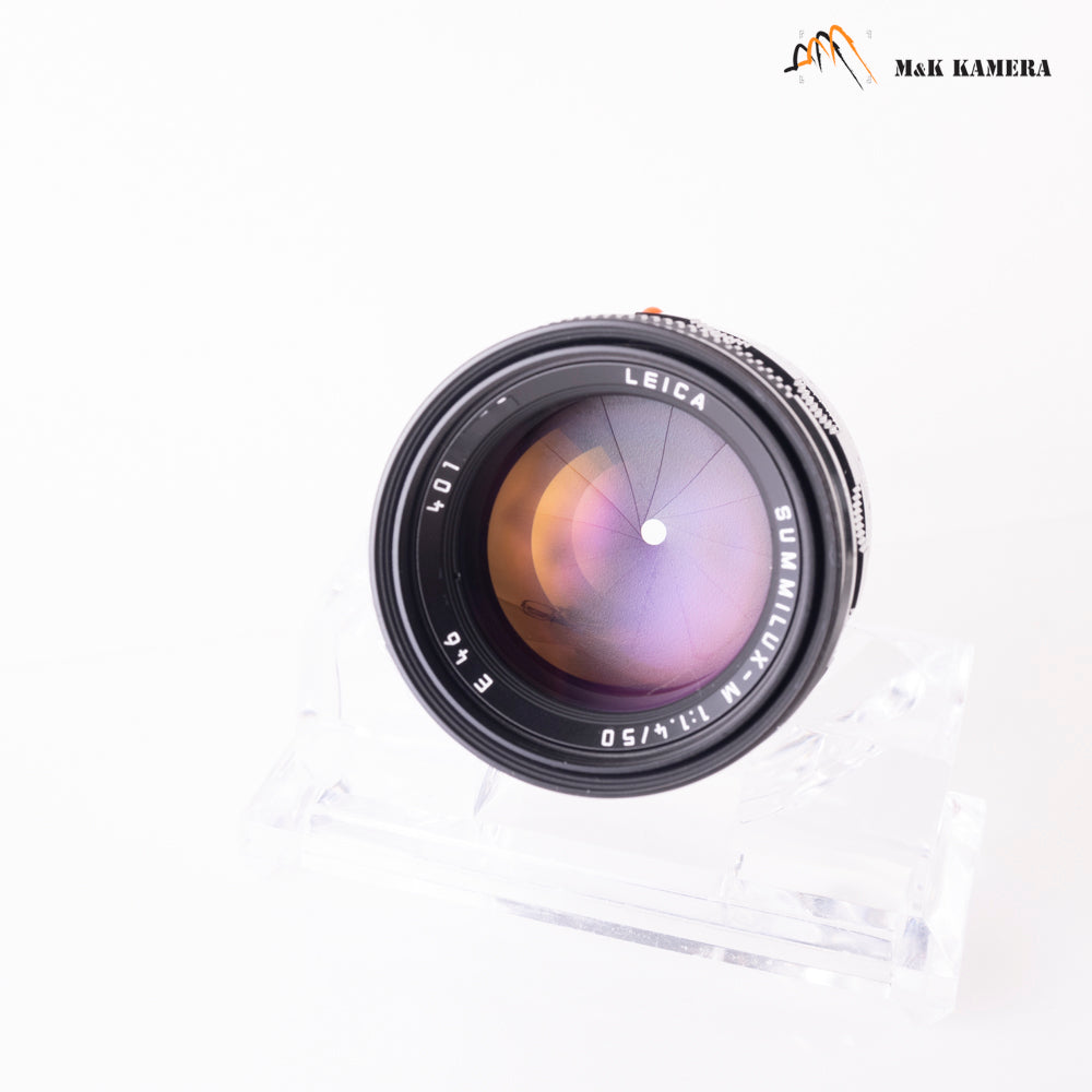 Leica Summilux-M 50mm/F1.4 Pre-A Black Paint Lens Yr.2004 Germany 11623 #87717