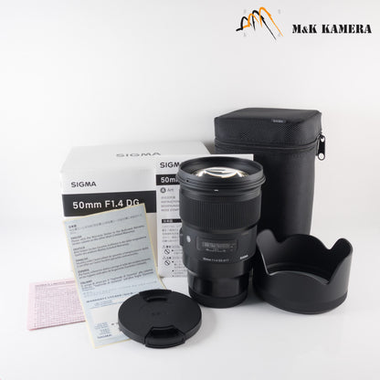 Sigma DG ⌀77L Mounted 50mm/F1.4 Lens Japan #87028