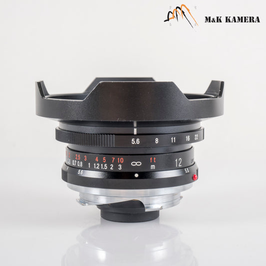 Voigtlander Ultra Wide-Heliar M 12mm/F5.6 Asph Leica M mount #88720