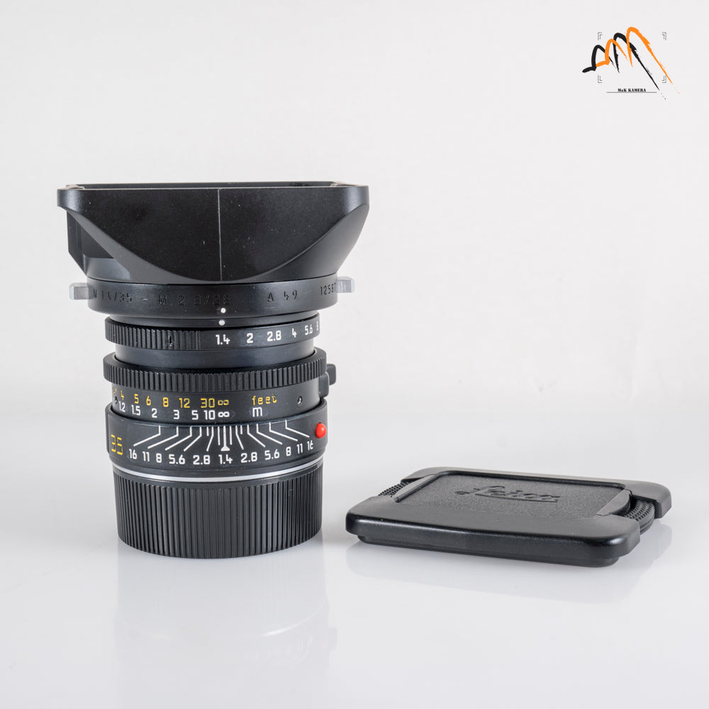 Leica Summilux-M 35mm/F1.4 Aspherical/ AA Lens Yr.1988 Germany 11873 #88652