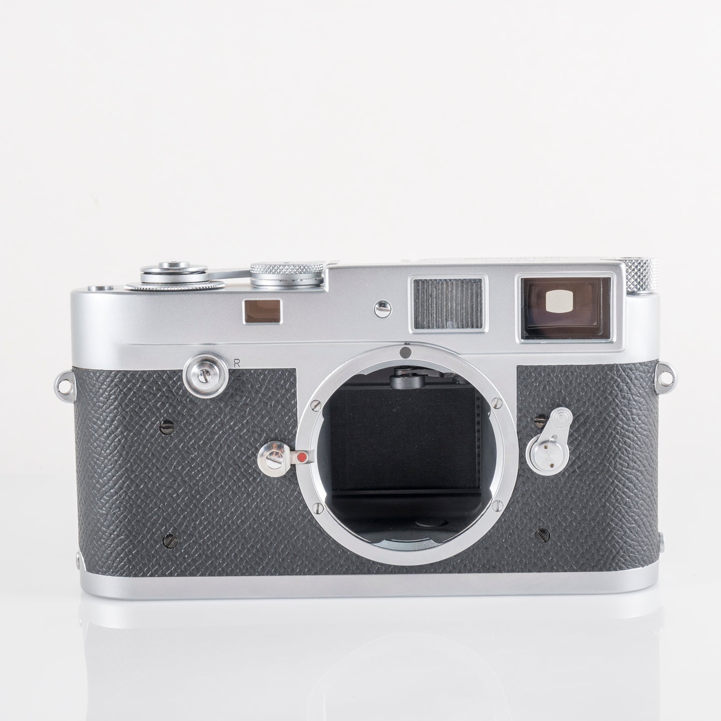 Leica M2 Round Button Rewind Silver Film Rangefinder Camera Boxed #11908