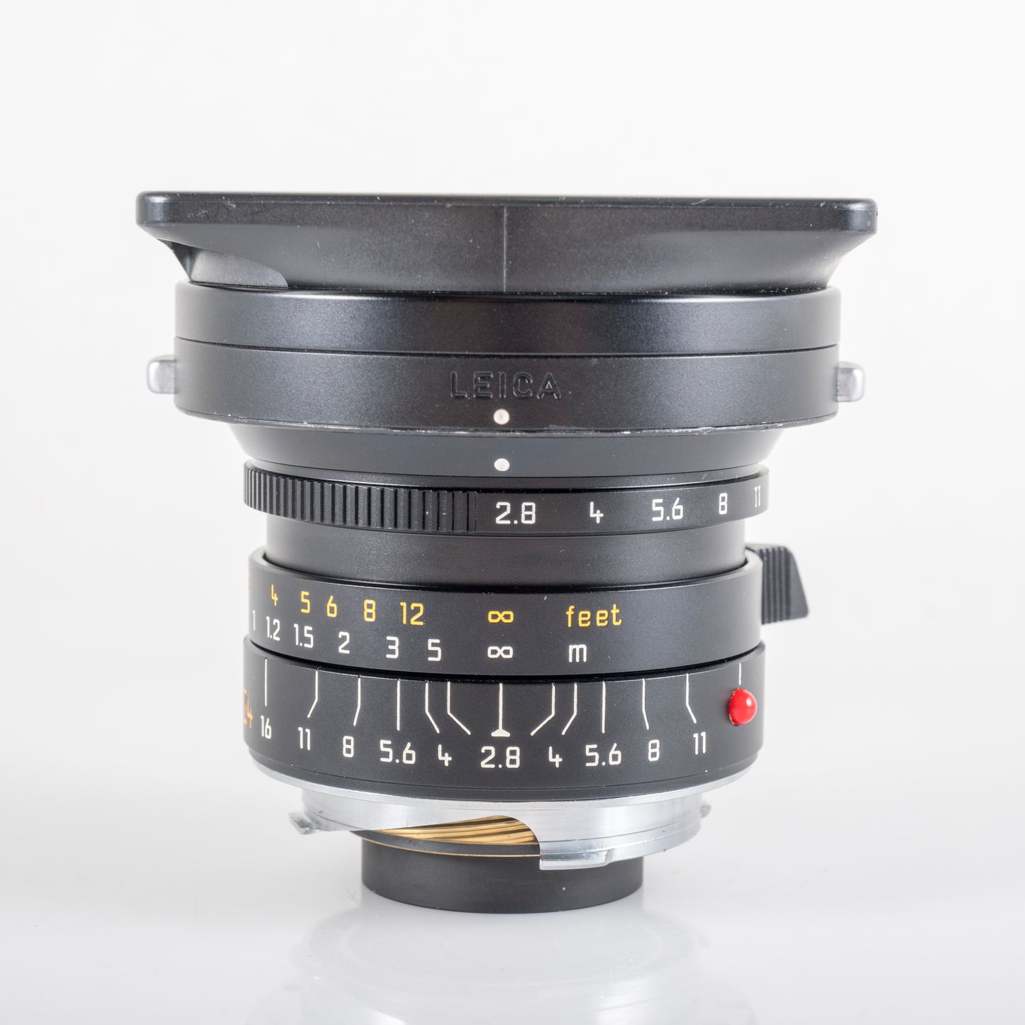 Leica Elmarit-M 24mm/F2.8 ASPH Black Lens Yr.2007 Germany 11878 #88690