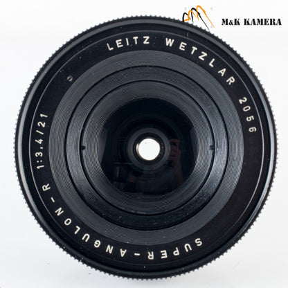 LEITZ Leica Super-Angulon-R 21mm/F3.4 Ser.8 Lens Yr.1964 Germany #21002