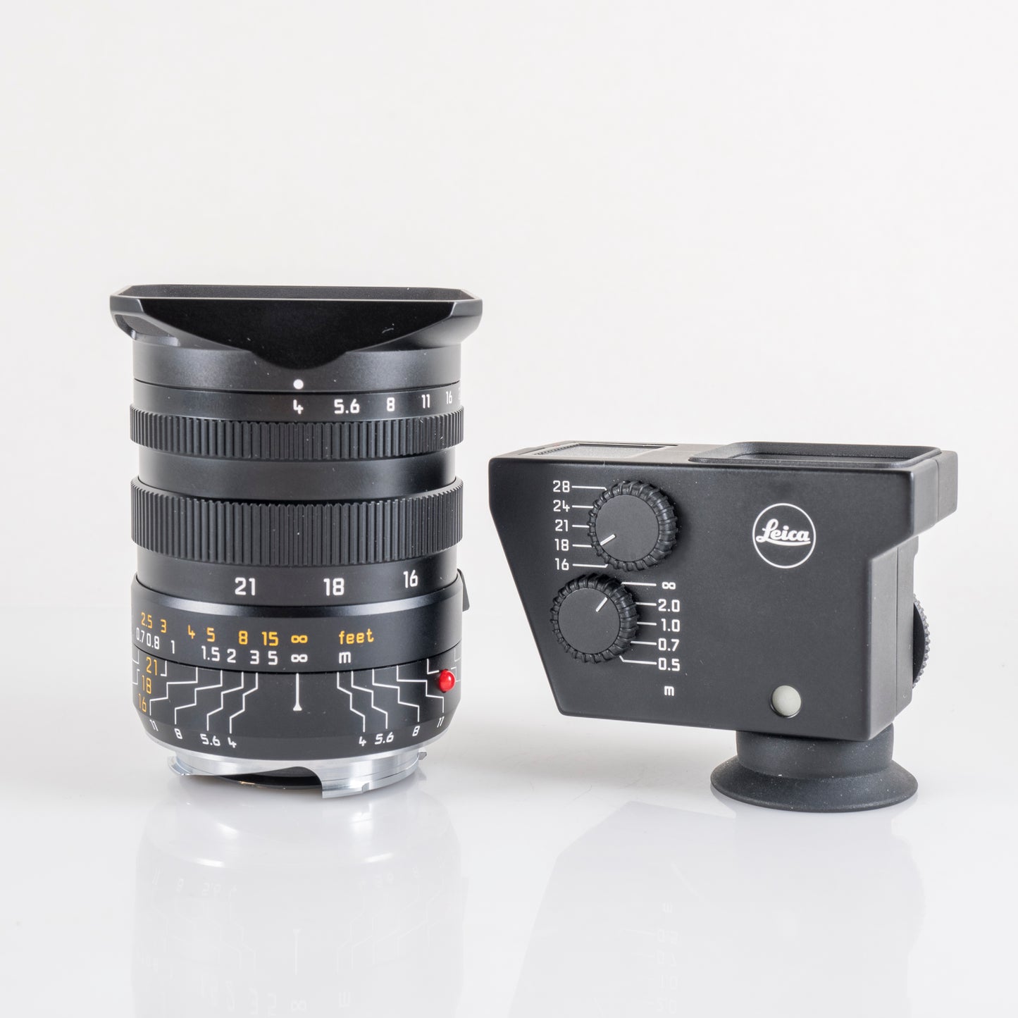 Leica Tri-Elmar-M 16-18-21mm/F4.0 ASPH/ w/ finder boxed 11642 11642 #11900