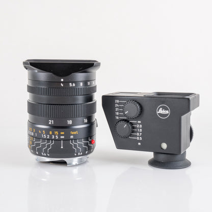 Leica Tri-Elmar-M 16-18-21mm/F4.0 ASPH/ w/ finder boxed 11642 11642 #11900