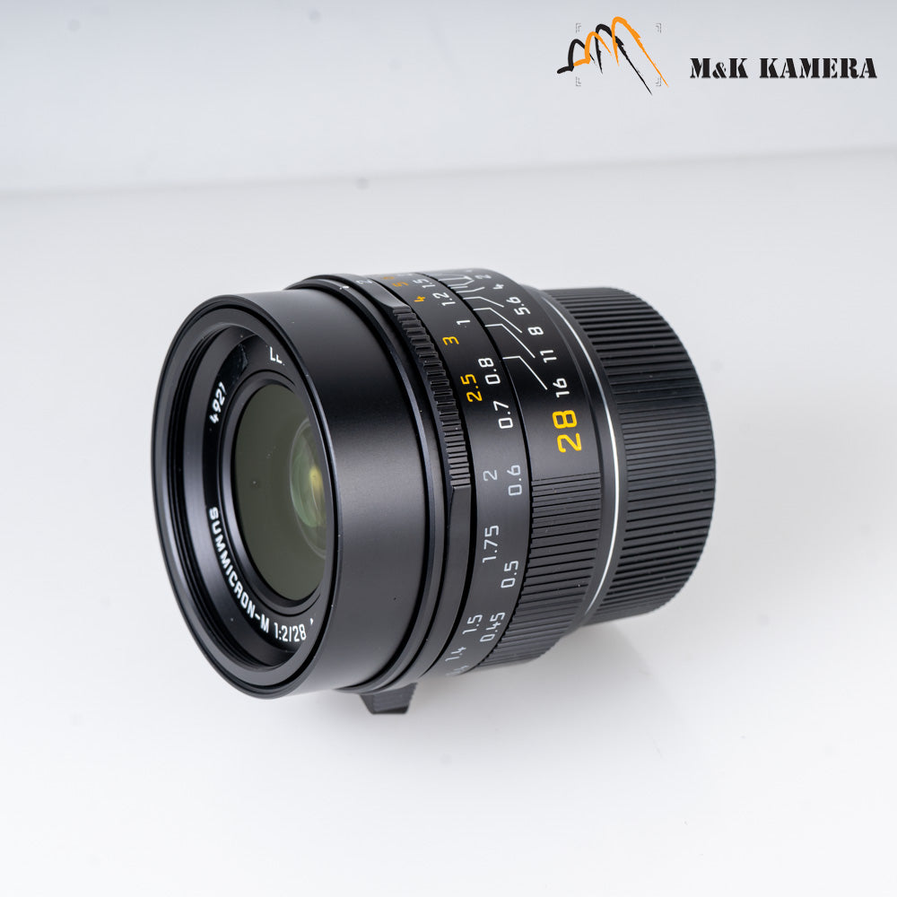 Brand New Leica Summicron-M 28mm/F2.0 E46 Asph.11618 Black Lens Germany 11618 #11618