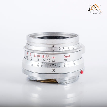LEITZ Leica Summicron-M 35mm/F2.0 Ver.I 8 Elements Lens Yr.1963 Canada #11762