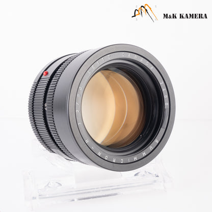 LEITZ Leica Summicron-R 90mm/F2.0 Serie VII Ver.I V.1 Lens Yr.1970 Canada #69630