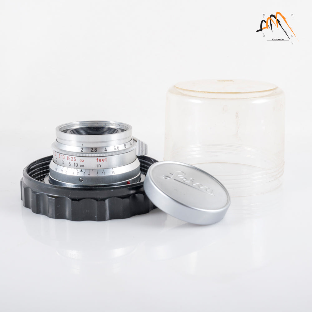 Leica Summicron-M 35mm/F2.0 Ver.I 8 Elements near mint condition #11710