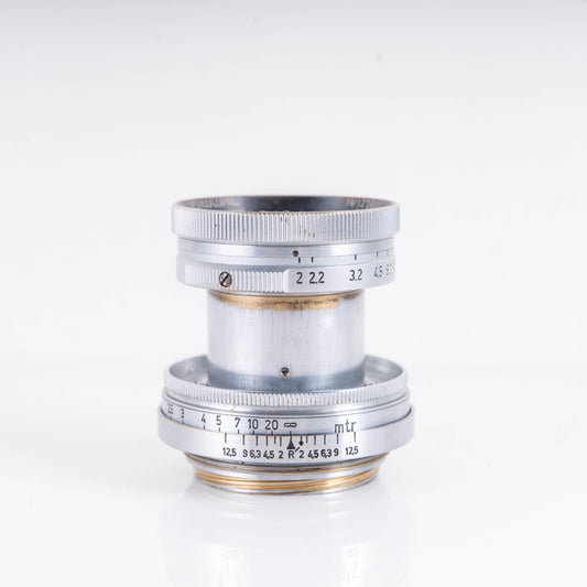 LEITZ Leica Summitar L39 50mm/F2.0 Silver Lens Yr.1940 LTM Germany #11088