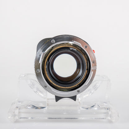 LEITZ Leica Summicron-M 35mm/F2.0 Ver.4 7 Elements Black 1913-1983 Lens Yr.1982 Canada #11976