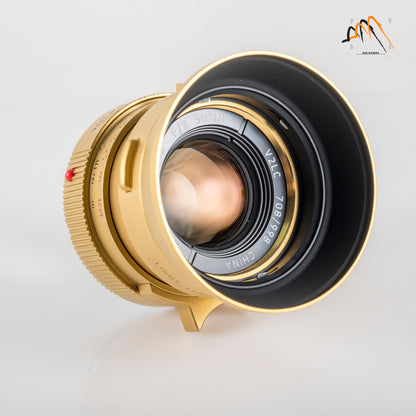 LIGHT LENS LAB V2LC-M 50mm/F2 Gold Lens China #88658