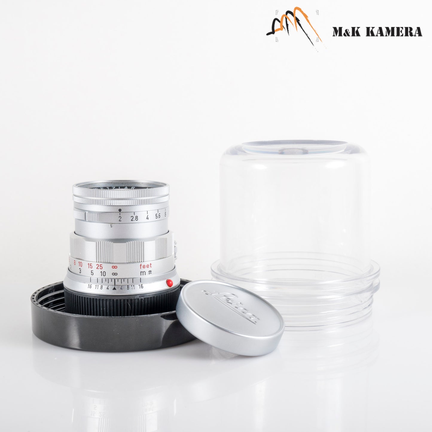 LEITZ Leica Summicron M 50mm/F2.0 Rigid V2 Ver.II Lens Yr.1962 Germany #11998