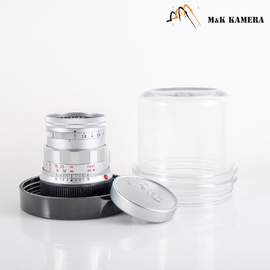 LEITZ Leica Summicron M 50mm/F2.0 Rigid V2 Ver.II Lens Yr.1962 Germany #11998