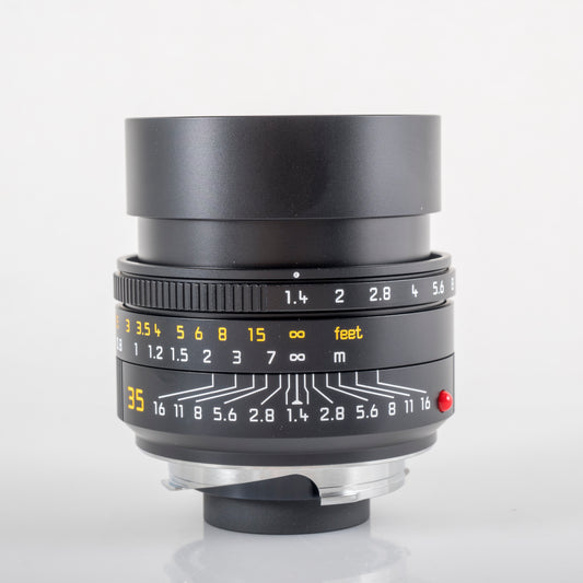 Brand New Leica Summilux-M 35mm/F1.4 E46 ASPH/ FLE II Black Lens Germany 11726 #11726