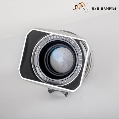 Leica Summilux-M 35mm/F1.4 ASPH/ FLE Silver Lens Germany 11675 #12015