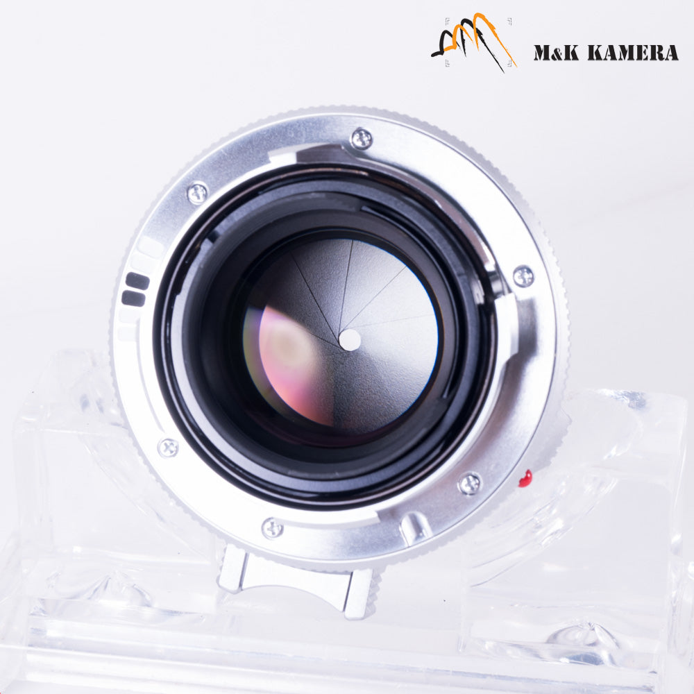 Brand New Leica Summilux-M 35mm/F1.4 E46 Steel Rim 2022 Silver Lens Germany 11301 #11301