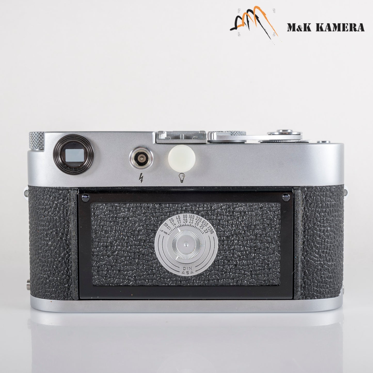 Leica M2 Silver Film Rangefinder Camera with leather case #11994