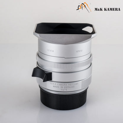 Leica Summilux-M 35mm/F1.4 ASPH/ FLE Silver Lens Germany 11675 #11813