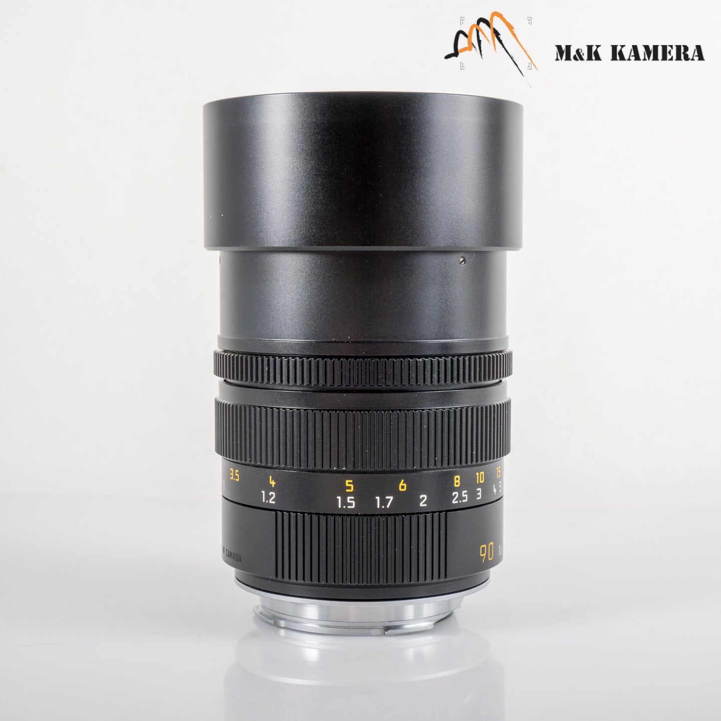 Leica Summicron-M 90mm/F2.0 E55 Pre-Asph/ Ver.II Black Lens Yr.1992 Canada 11136 #88716