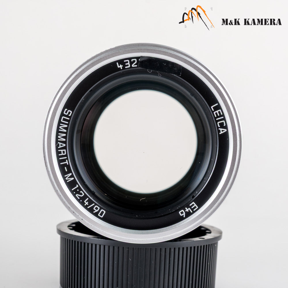 Leica Summarit-M 90mm/F2.4 Silver Lens Germany 11685 #11828