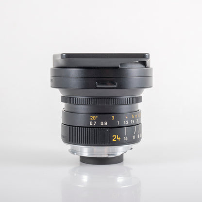 Leica Elmarit-M 24mm/F2.8 ASPH Black Lens Yr.2002 Germany 11878 #11969