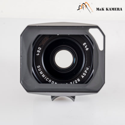 Leica Summicron-M 28mm/F2.0 E46 Asph II 11672 Black Lens Germany 11672 #88905