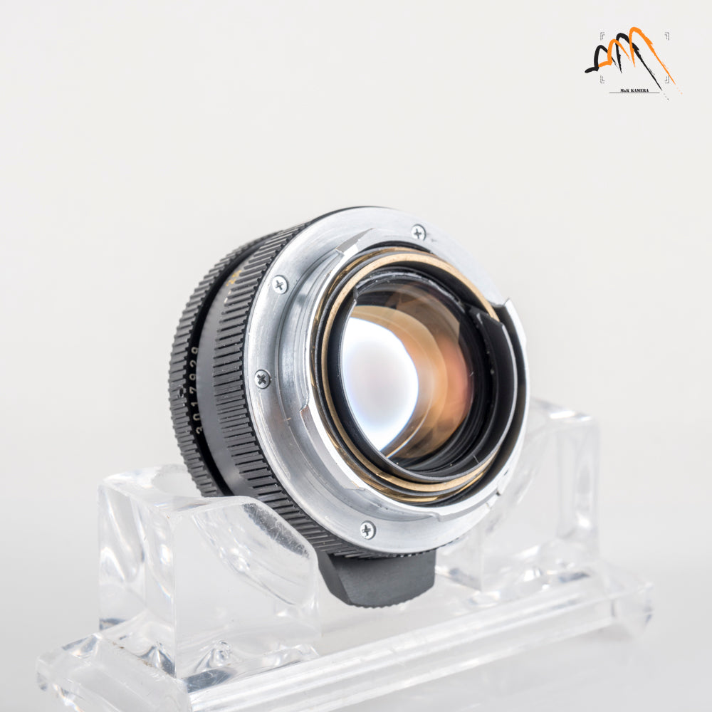 LEITZ Leica Summicron-M 35mm/F2.0 Ver.4 7 Elements Black Lens Yr.1980 Canada 11310 #11566