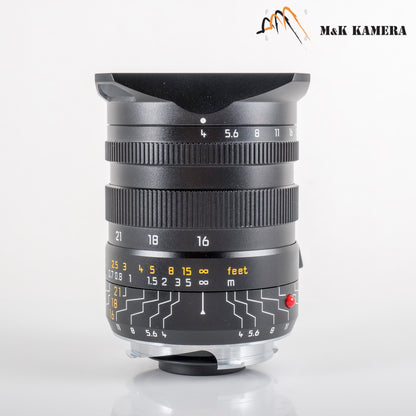 Leica Tri-Elmar-M 16-18-21mm/F4.0 ASPH/ w/ finder Lens Yr.2007 Germany 11642 #88695
