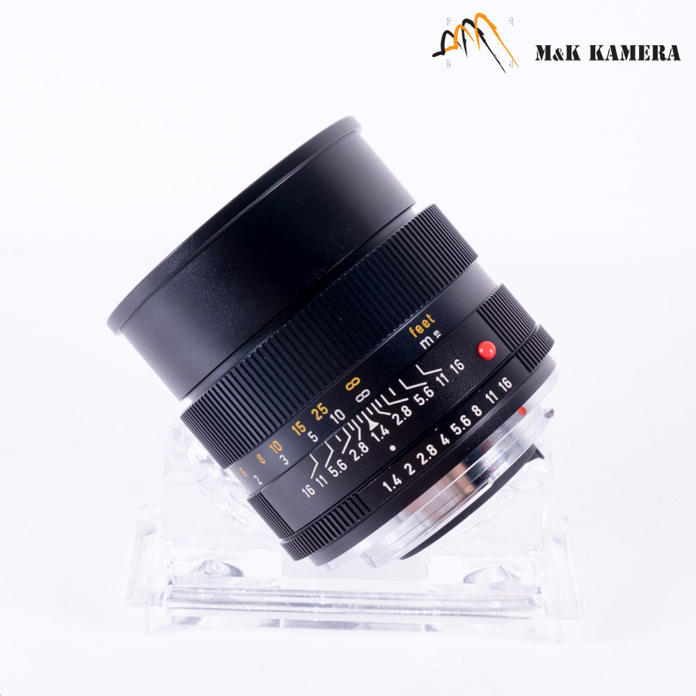 LEITZ Leica Summilux-R 50mm/F1.4 E55 Ver.II V2 Lens Yr.1978 Germany 11776 #21652