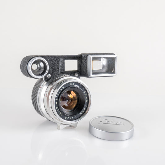 LEITZ Leica Summicron M 35mm/F2.0 8 Elements / Goggle Version Lens Yr.1958 Canada #23837