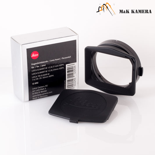 Brand New Leica 12592 Hood for Elmarit-M 21/24 f/2.8 Asph 28-35-50 e55 #12592