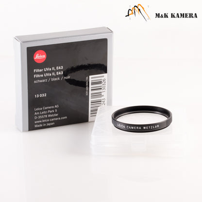 Brand New Leica E43 UVa II Black Filter #13032