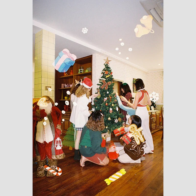 A Girl Has Film 'Merry Christmas'  ISO200 135 Speical Efffect Color Negative Film 36exp