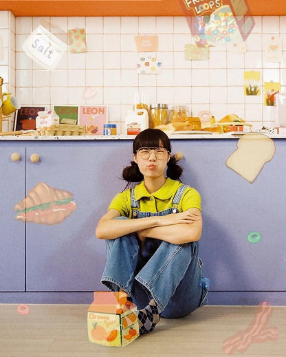 A Girl Has Film 'Breakfast Time'  ISO200 135 Speical Efffect Color Negative Film 36exp