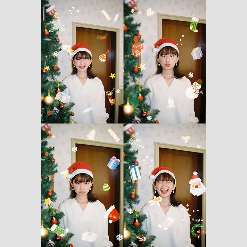 A Girl Has Film 'Merry Christmas'  ISO200 135 Speical Efffect Color Negative Film 36exp