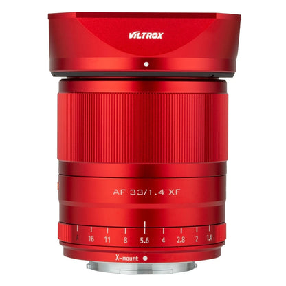 Viltrox 33mm F1.4 Red/White X-Mount AF APS-C Lens